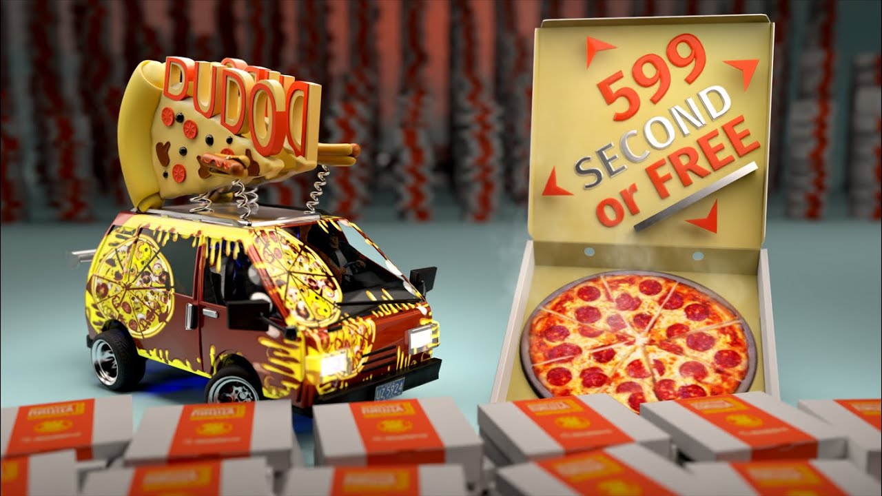 Still from “Pizza Car”